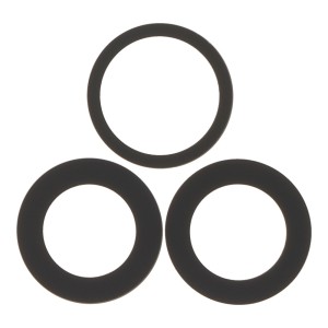 Szkło aparatu do iPhone 17 czarne