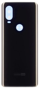 Klapka tylna do Motorola One Vision czarny
