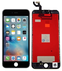 Wyświetlacz LCD Apple iPhone 6S Plus czarny z ramką