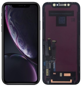Wyświetlacz LCD Apple iPhone XR czarny z ramką
