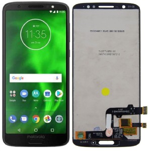 Wyświetlacz LCD Motorola Moto G6 czarny