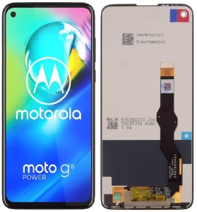Wyświetlacz LCD Motorola Moto G8 Power czarny