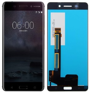 Wyświetlacz LCD Nokia 6 czarny