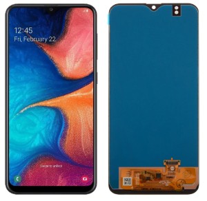 Wyświetlacz LCD Samsung Galaxy A20 czarny