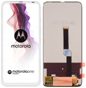 Wyświetlacz Motorola One Fusion Plus biały