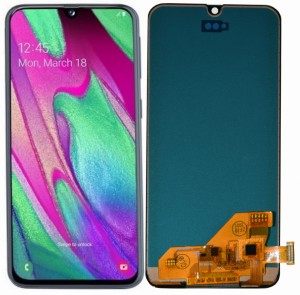 Wyświetlacz LCD digitizer Samsung Galaxy A40 (czarny)