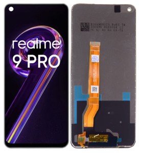 Wyświetlacz LCD do Realme 9 pro 5G (czarny) RMX3471, RMX3472