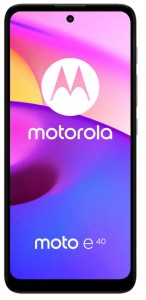 Wyświetlacz LCD do Motorola E7 plus (czarny) z ramką