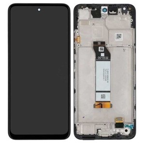 Wyświetlacz LCD do Xiaomi Redmi note 10 5g (czarny) z ramką