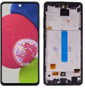 Wyświetlacz OLED do  Samsung Galaxy A52S 5G (czarny) z ramką