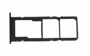 Uchwyt karty SIM do Samsung Galaxy A03s dual sim czarny SM-A037F/DS. (HL003) HL003