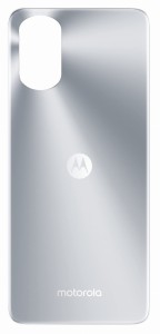 Klapka tylna do Motorola E32s srebrna