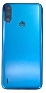 Klapka tylna do Motorola E7 power niebieska