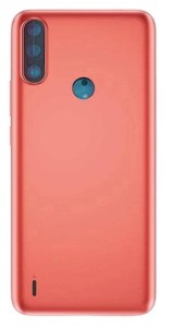 Klapka tylna do Motorola E7 power czerwona