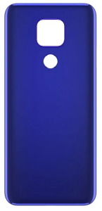 Klapka tylna do Motorola G9 play niebieska