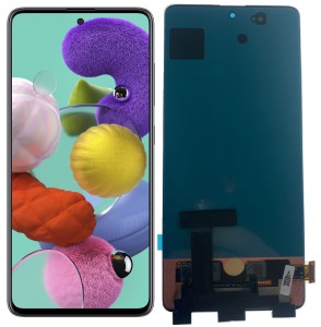 Wyświetlacz OLED Samsung Galaxy A71 czarny