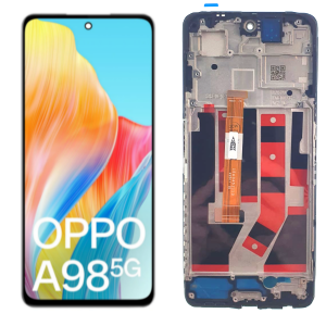 Wyświetlacz LCD z ramką do Oppo A98