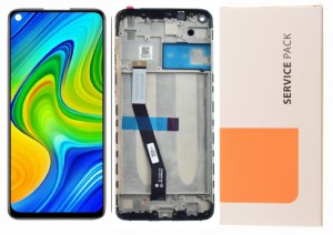 Oryginalny wyświetlacz do Xiaomi Redmi Note 9 z ramką (service pack)