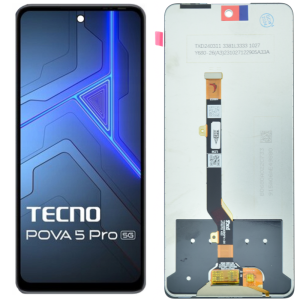 Wyświetlacz Tecno Pova 5 (czarny)