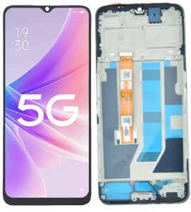 Wyświetlacz LCD z ramką do Oppo A78 5G