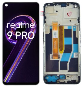 Wyświetlacz LCD do Realme 9 pro 5G RMX3471, RMX3472 z ramką