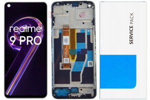 Wyświetlacz LCD (service pack) do Realme 9 pro 5G RMX3471, RMX3472 z ramką