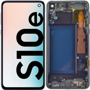 Wyświetlacz OLED do Samsung Galaxy S10e z ramką (oryginalny odnowiony)