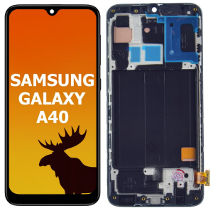 Wyświetlacz incell do Samsung Galaxy A40 z ramką