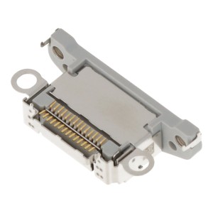 złącze ładowania do iPhone 15 pro / 15 pro max białe