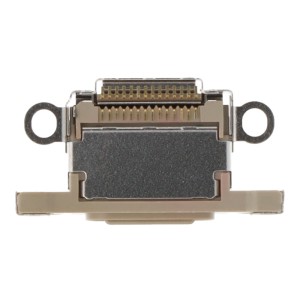złącze ładowania do iPhone 15 pro / 15 pro max szare