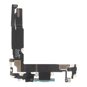 Taśma ze złączem ładowania do iPhone 16 błęktine (teal) (oryginał demontaż)