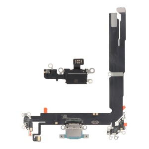 Taśma ze złączem ładowania do iPhone 16 plus błęktine (teal) (oryginał demontaż)