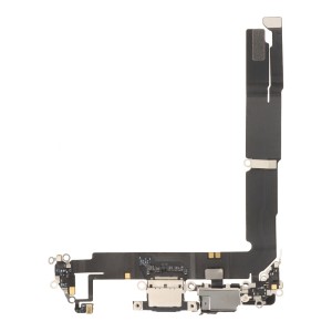 Taśma ze złączem ładowania do iPhone 16 plus czarne (oryginał demontaż)