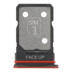 Uchwyt / tacka karty SIM do Motorola Edge 50 neo czerwony