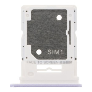 Uchwyt / tacka karty SIM do Xiaomi Redmi Note 14 5G fioletowy